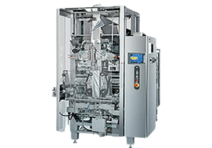 Máy đóng gói dạng đứng tạo túi 4 góc ép 